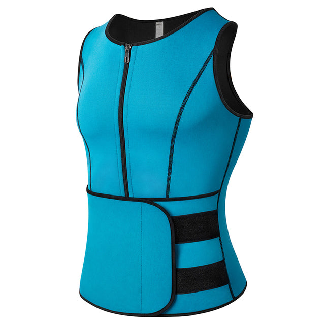 Men's Sauna Sweat Vest Waist Trainer