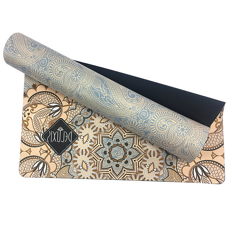 Industry Yoga Mat Rubber Anti-slip Suede Printing