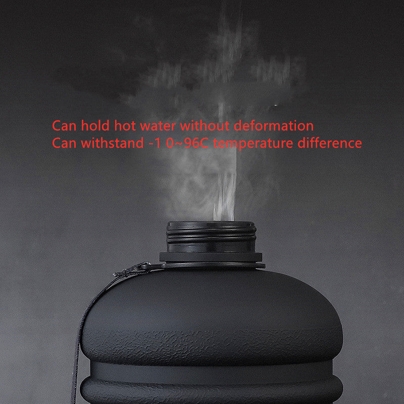 Fitness Water Bottle 1.3L Large Capacity Scale Sports
