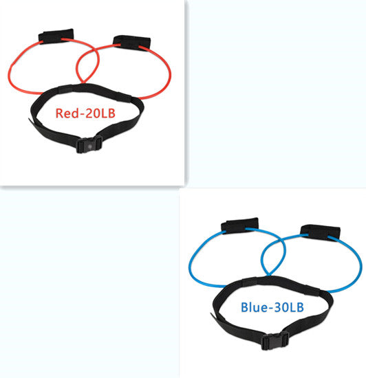 Fitness Women Body Butt Band Resistance Bands Adjustable Waist Belt Pedal