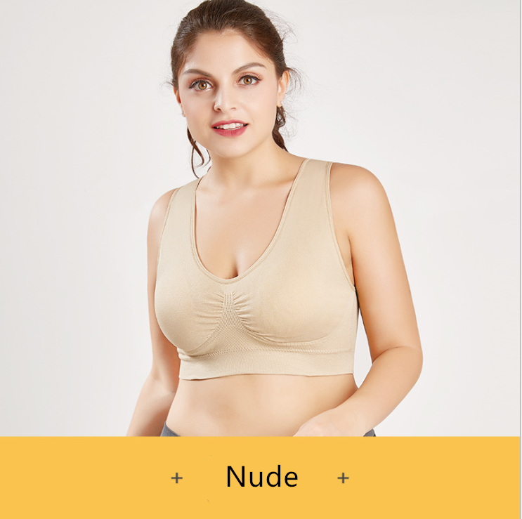 Sports Bra No Steel Ring Chest Wrap Trace Female Underwear Beauty Yoga Back