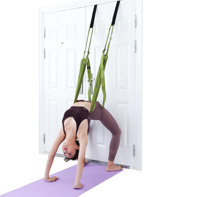 Yoga Auxiliary Stretch Belt Strap Hammock Swing Stretching Anti-gravity