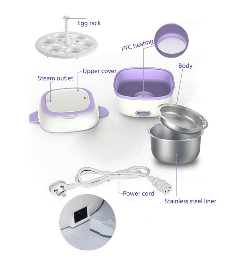 Multi-function Electric Cooking Lunch Box