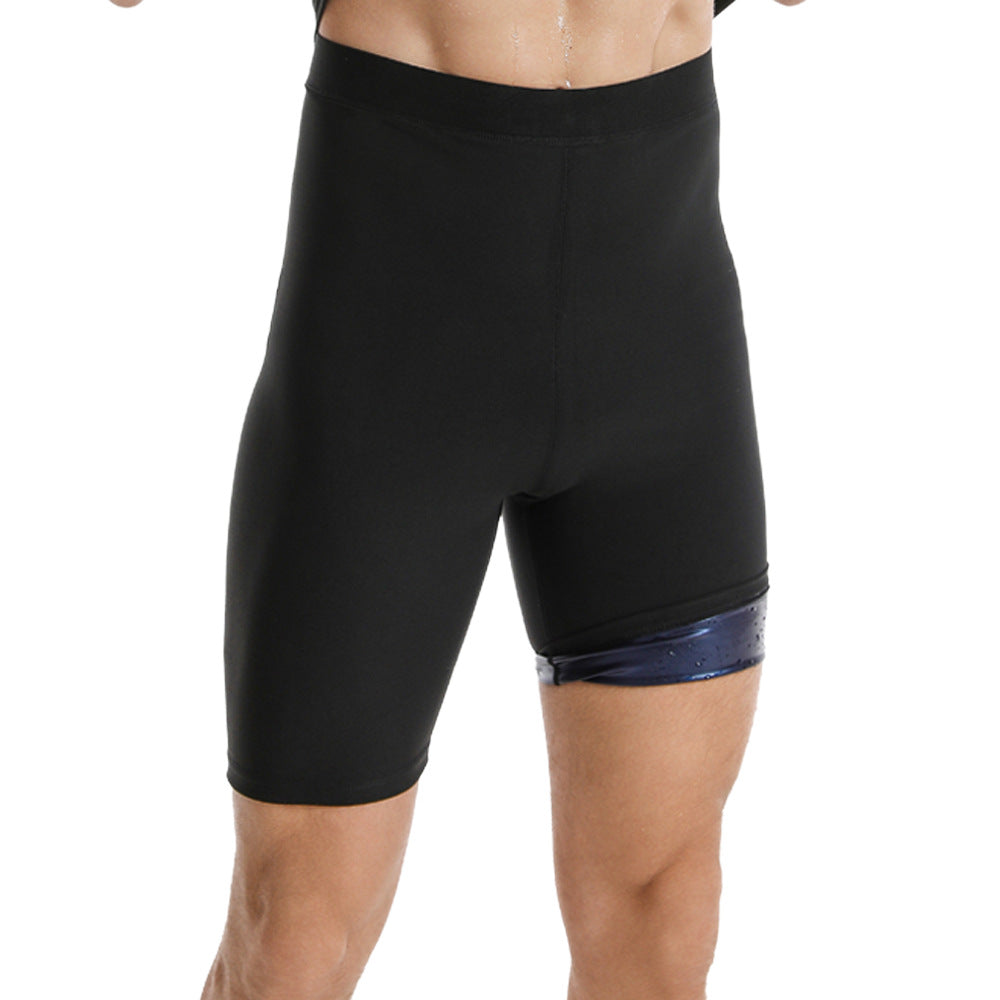 Men's Violently Sweat Suit Sports Short-sleeved Shorts