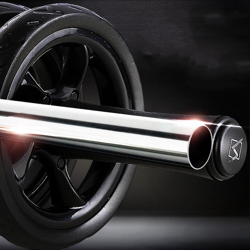 Silent Two-wheeled Abdominal Wheel Sports Abdomen Roller