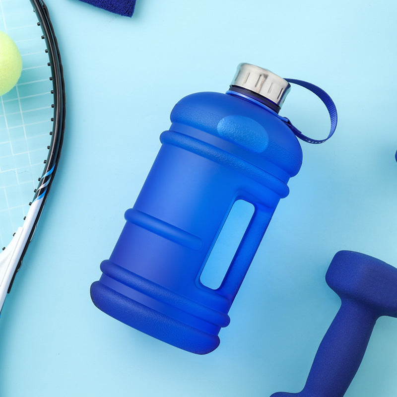 Fitness Water Bottle 1.3L Large Capacity Scale Sports