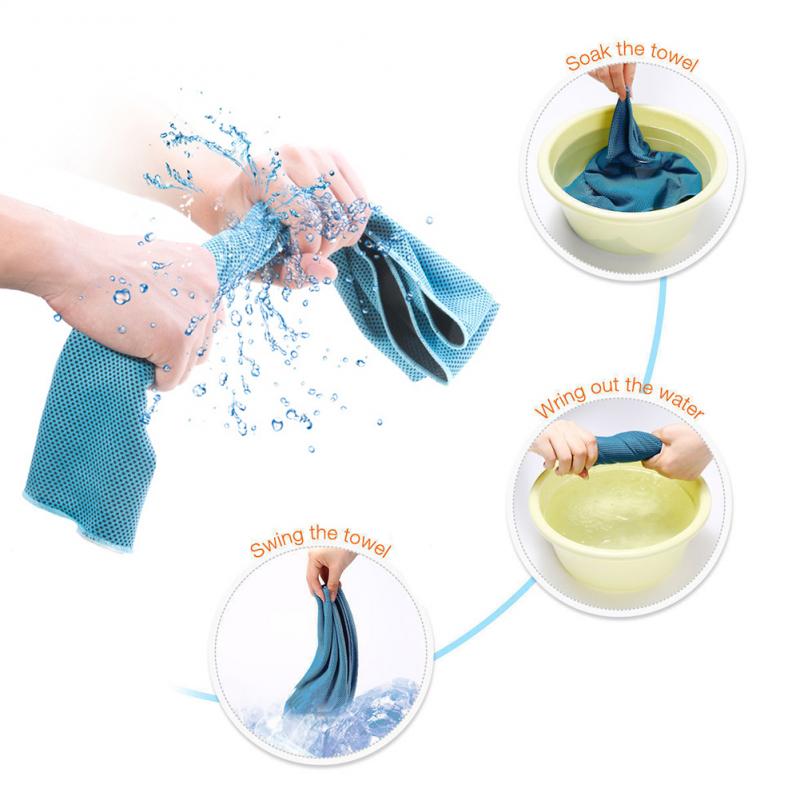 Sports Cooling Towels Towels, Cool Towel, Soft Breathable Chilly Microfiber Ice