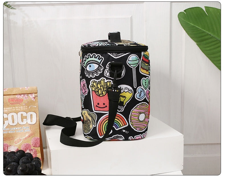 Outdoor Large Capacity Picnic Ice Pack Oxford Cloth Lunch Box PVC Insulated Bag