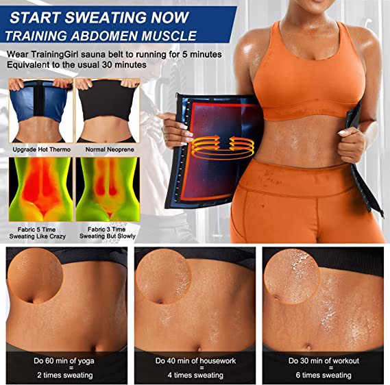 Sports Waist Shaping Breasted Belly Belt Neoprene Band