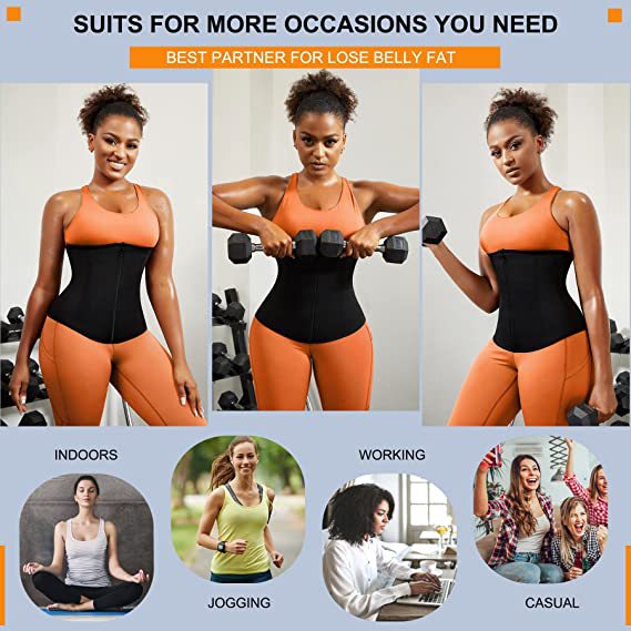 Sports Waist Shaping Breasted Belly Belt Neoprene Band