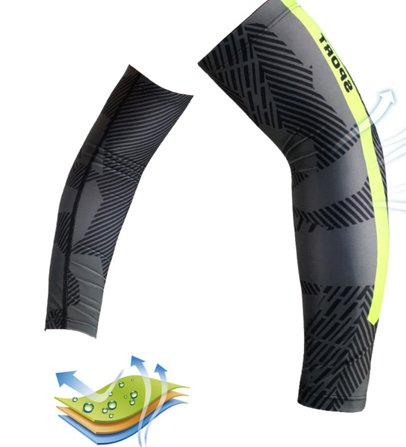 Cycling Sports Armband Elbow Men's Breathable Sunscreen Silicone Non-slip Long
