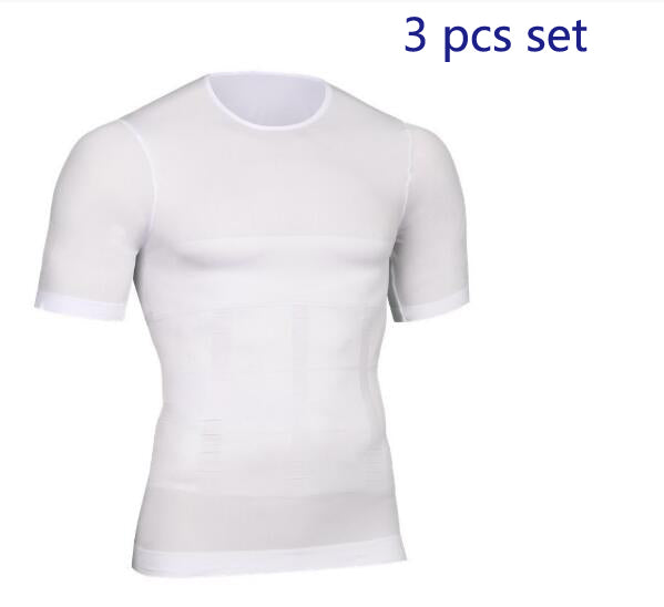 Men's Body Shaper Slimming T-shirt
