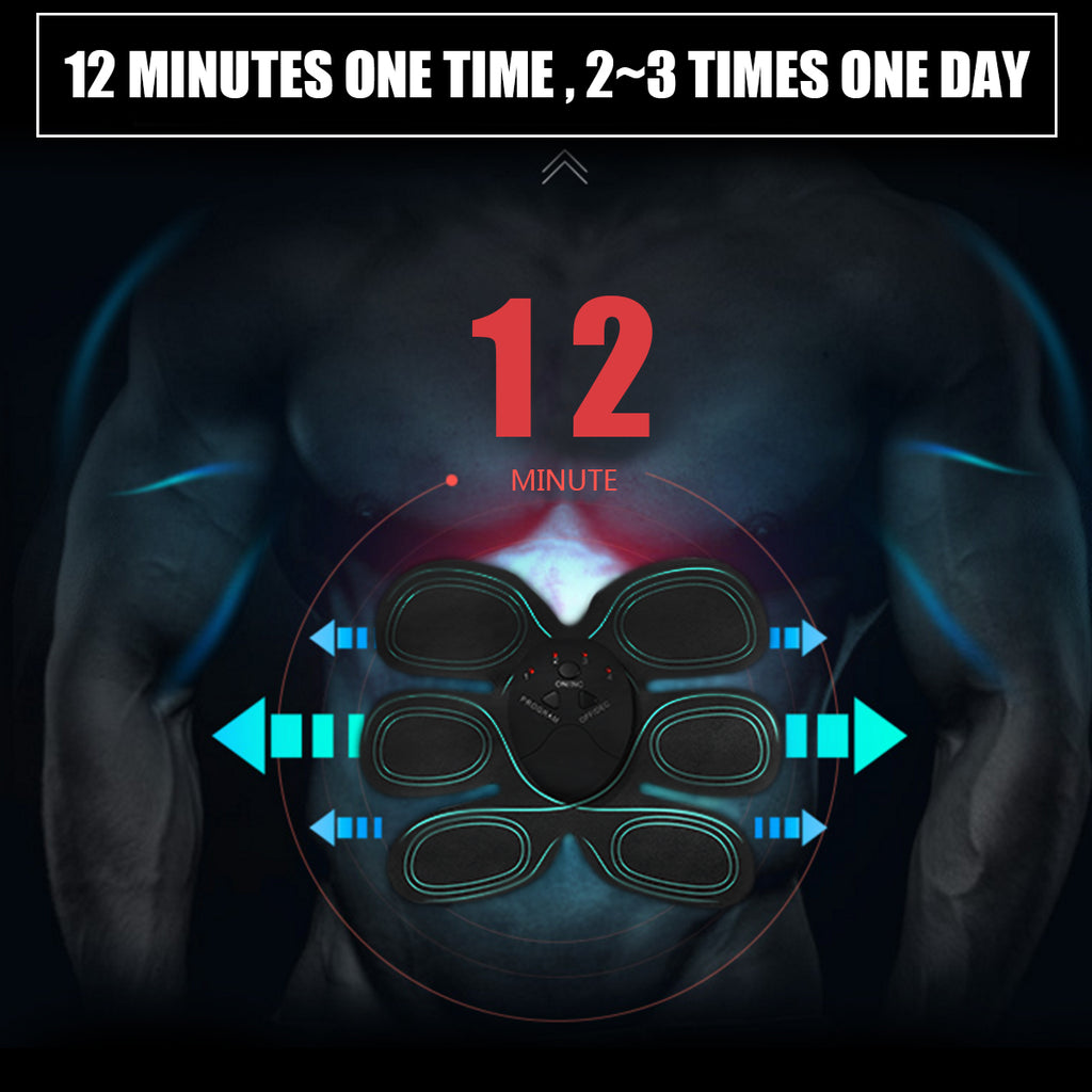 Battery Smart Abs Trainer Muscle Abdominal Patch