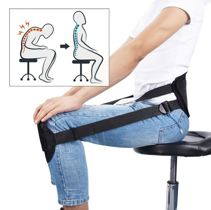 Portable Back Support Belt Cushion For Better Sitting Posture Perfect Waist