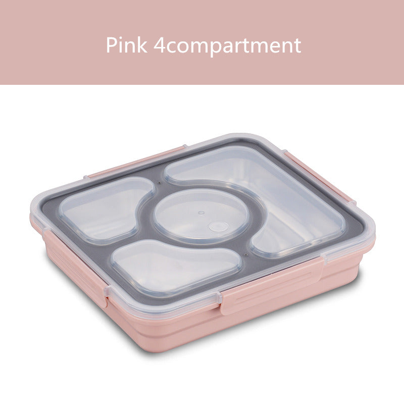 304 Stainless Steel Insulated Lunch Box Student With Lid