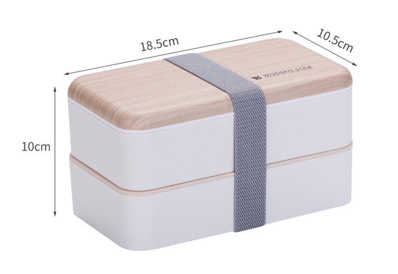Japanese Bento Box Office Worker Ins Double Separated Lunch