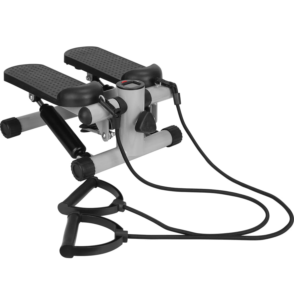 Exercise Stepper For Women Mini Fitness With 2 Resistance Bands LCD Monitor Max