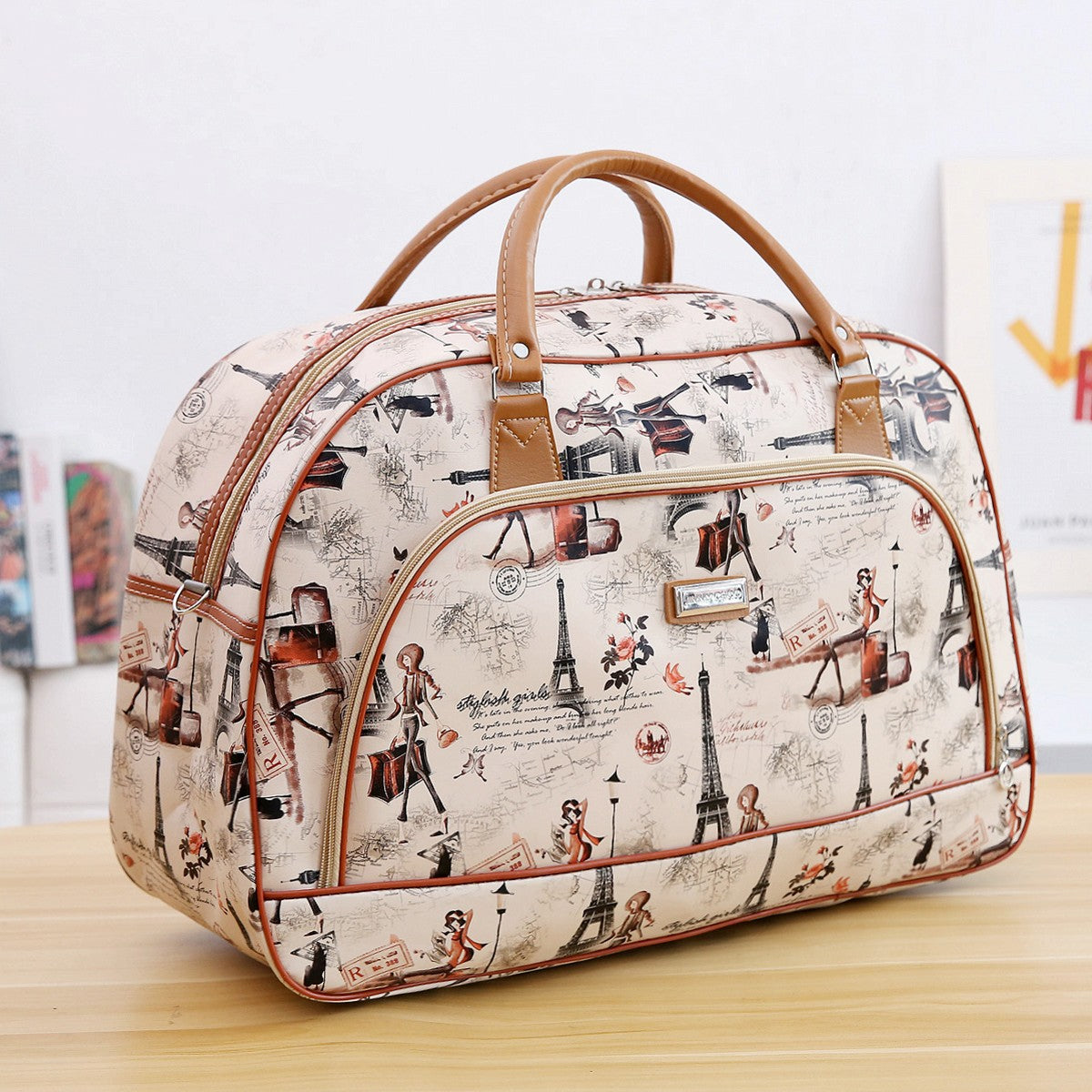 Hand Travel Bag Duffel PU Gift