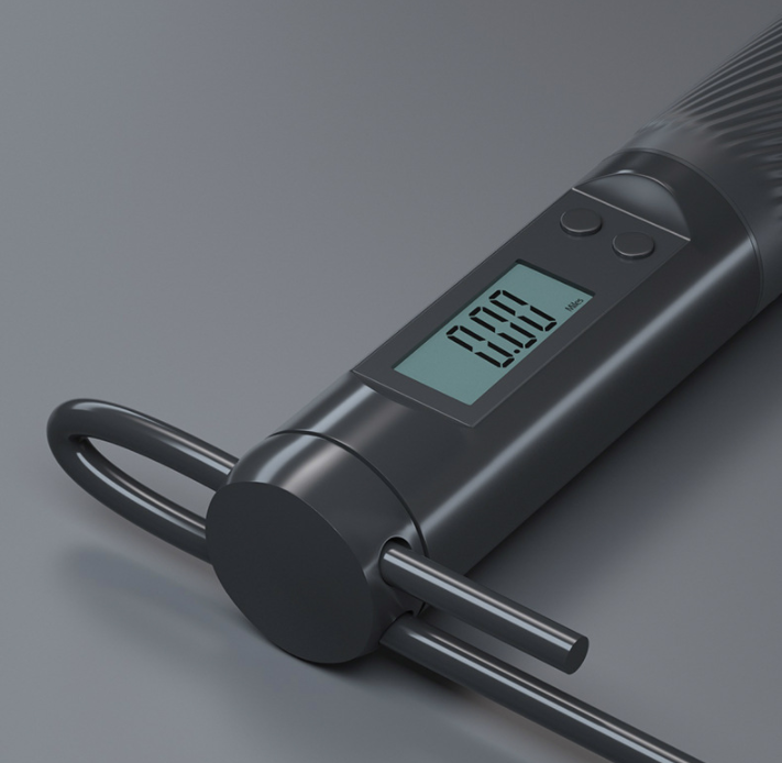 Silicone Counting Skipping Rope Cordless Smart Counter
