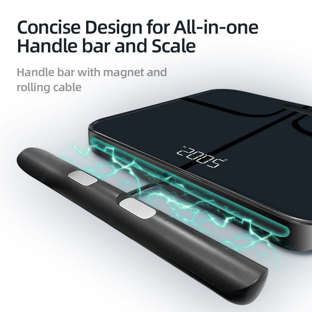 Professional 8-electrode Body Scale With A Standalone Smart App