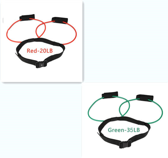 Fitness Women Body Butt Band Resistance Bands Adjustable Waist Belt Pedal