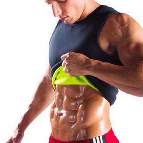 Men's Neoprene Body Shaping Sauna Vest