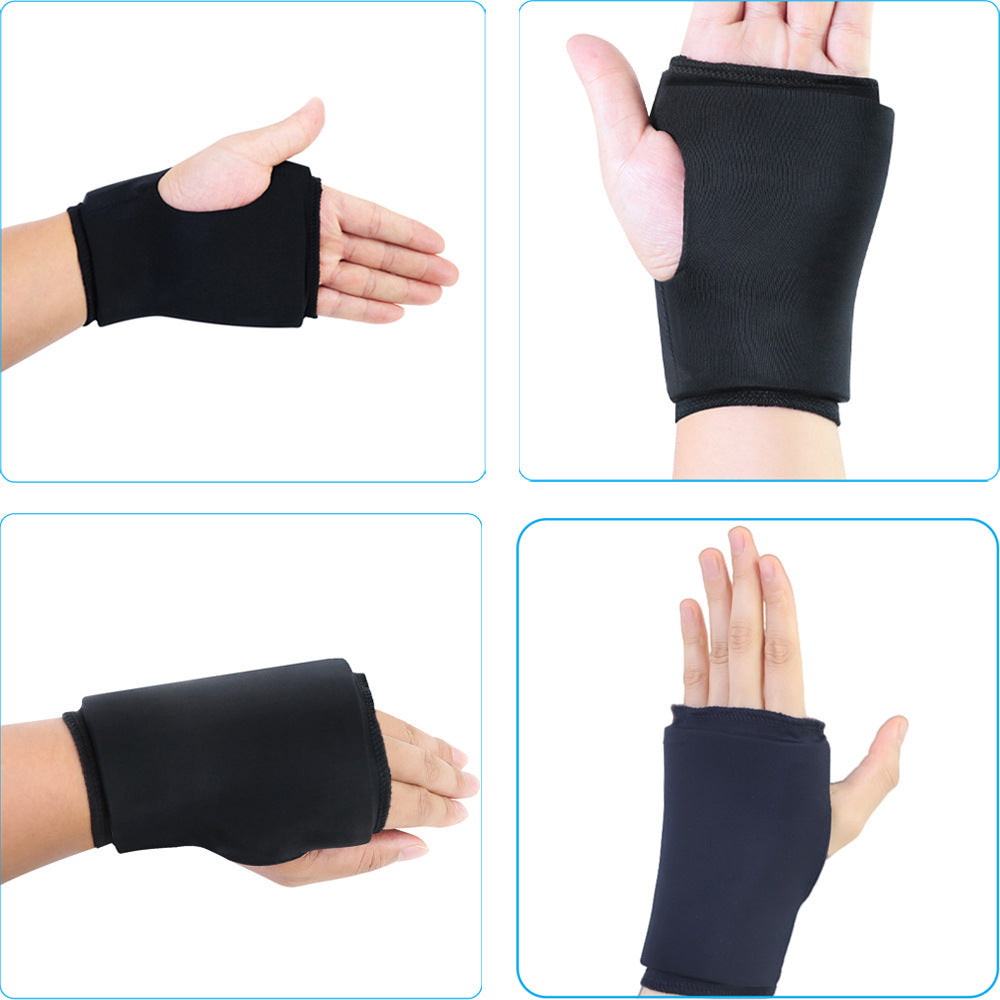 Wrist Ice Pack Wrap & Heating Pad Microwavable Cold Therapy Brace For Pain