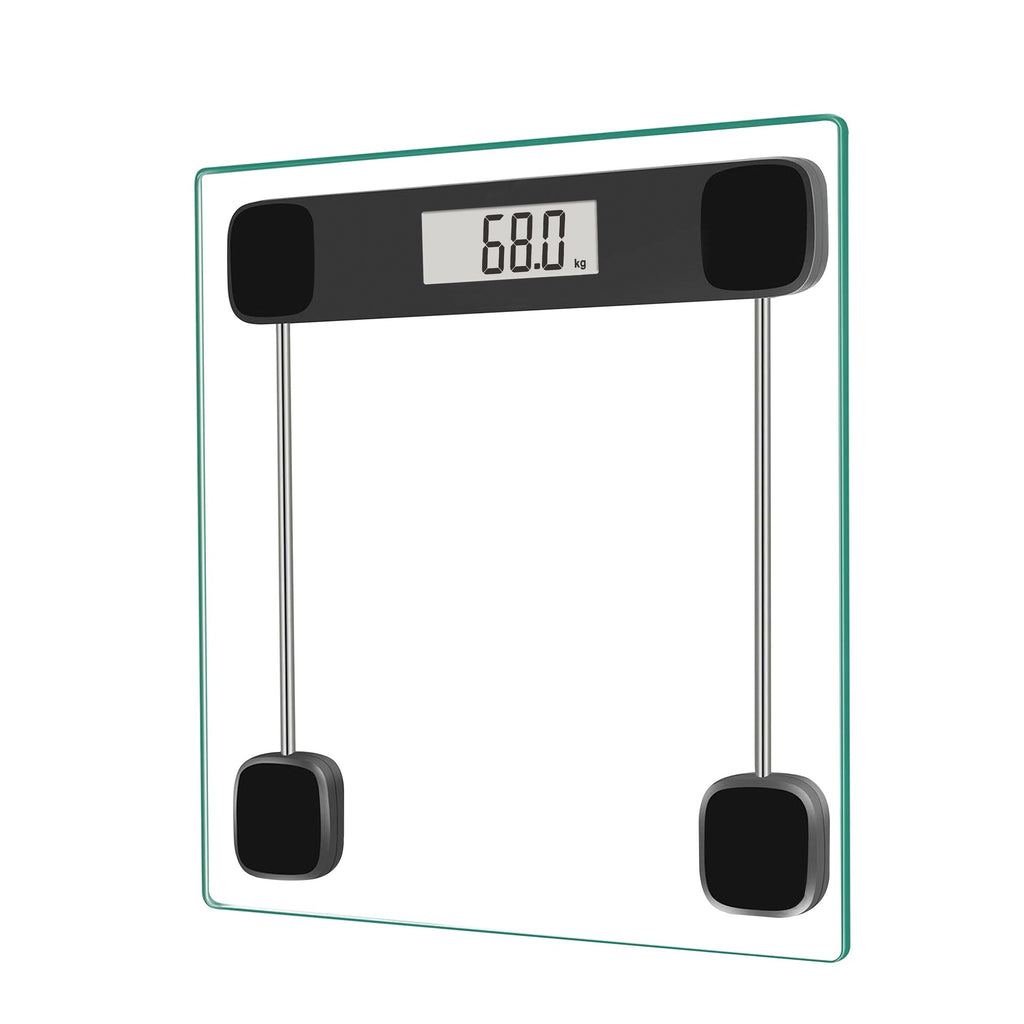 Household Electronic Body Scale With Transparent Tempered Glass Weight