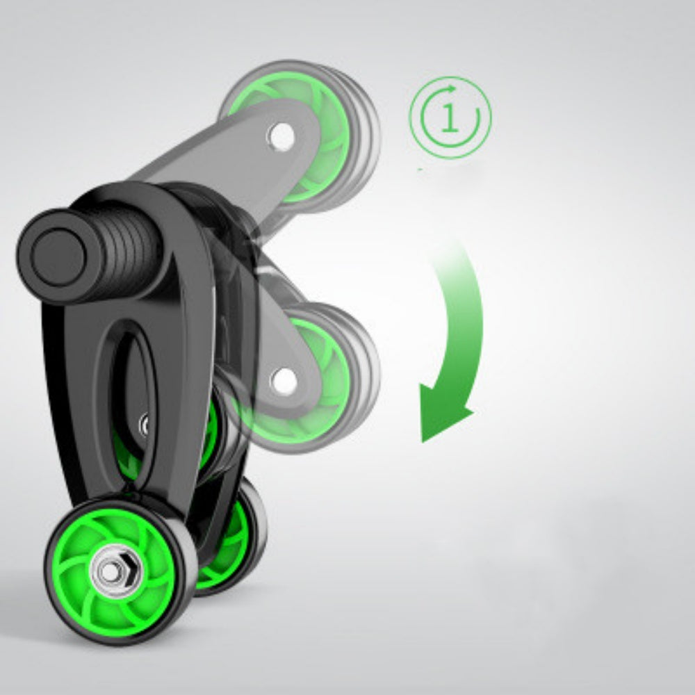 Foldable Abdominal Wheel Muscle Roller Home Fitness Equipment