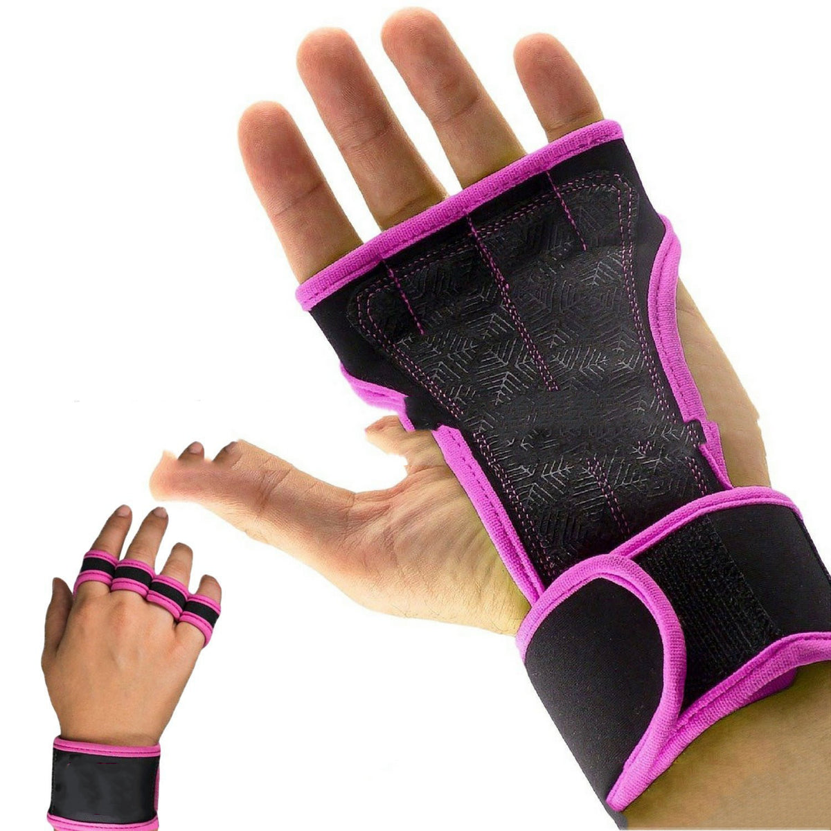 Weightlifting Gloves Half Finger With Wrist