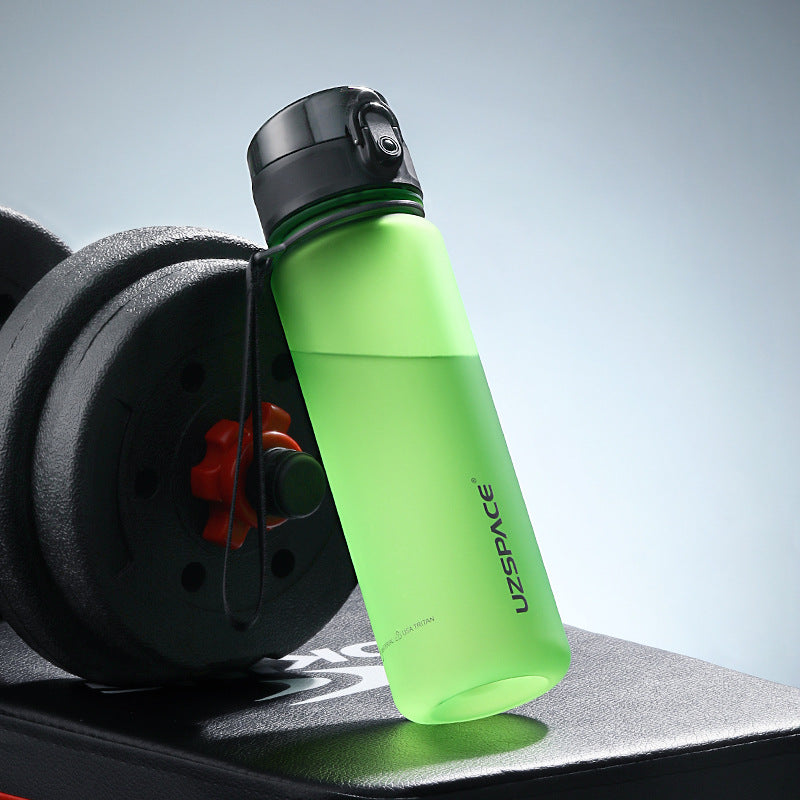 Colorful Sports Water Cup Outdoor Travel Fitness Bottle