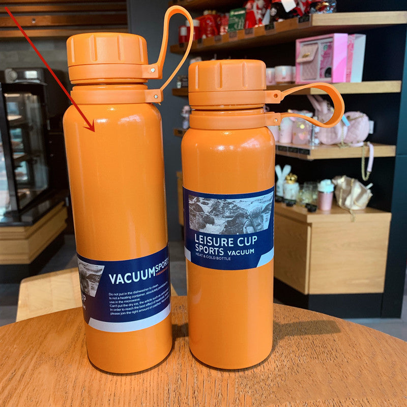 Outdoor Sports Bottle Portable Large Capacity Stainless Steel Vacuum Flask