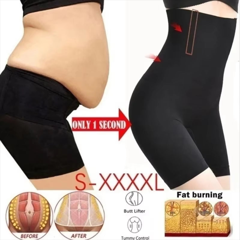 High Waist Underwear Shapewear Butt Lifter Seamless Women Slimming Panty Tummy
