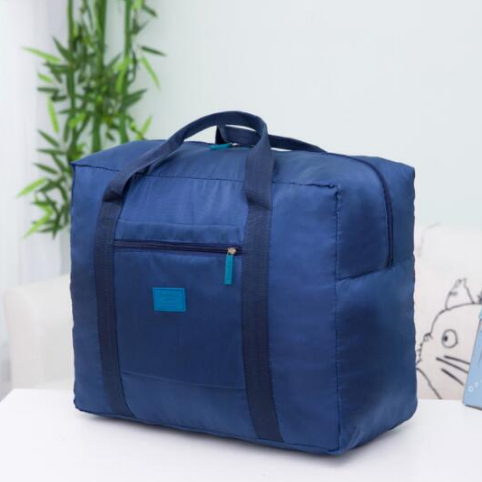 Large Capacity Foldable Travel Bag Nylon Waterproof Gym Duffel Folding