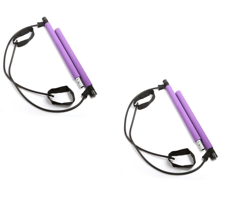Yoga Crossfit Resistance Bands Exerciser Pull Rope Portable Gym Workout Pilates