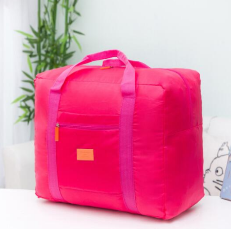 Large Capacity Foldable Travel Bag Nylon Waterproof Gym Duffel Folding