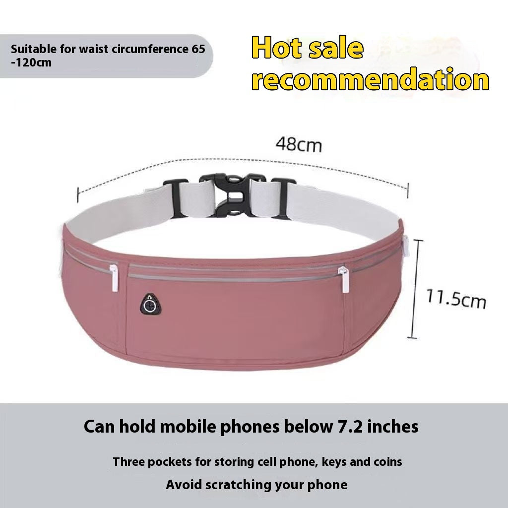 Lightweight Close-fitting Waist Bag Outdoor Sports Waterproof Belt Running