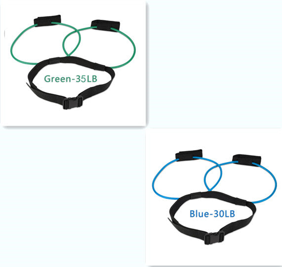 Fitness Women Body Butt Band Resistance Bands Adjustable Waist Belt Pedal