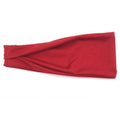 Sports Stretch Solid Color Striped Running Headband