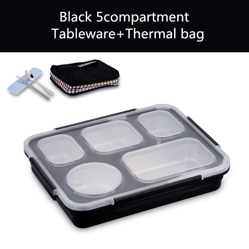 304 Stainless Steel Insulated Lunch Box Student With Lid