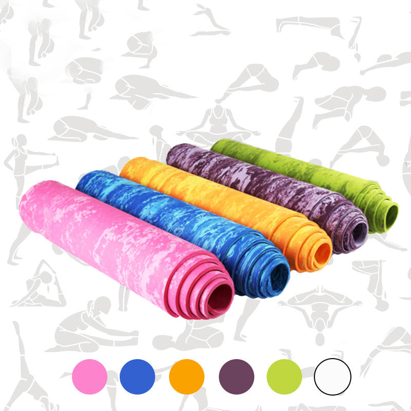 Two Color Yoga Mat Cloud