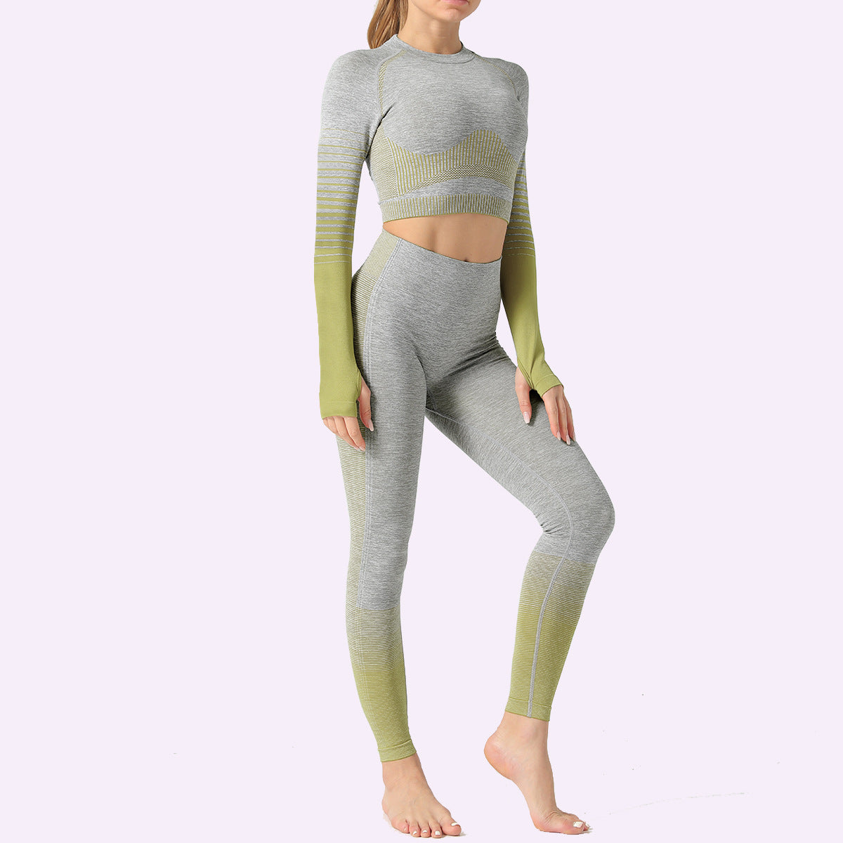 Women's Yoga Set Gym Fitness 2-Piece Sports Suit
