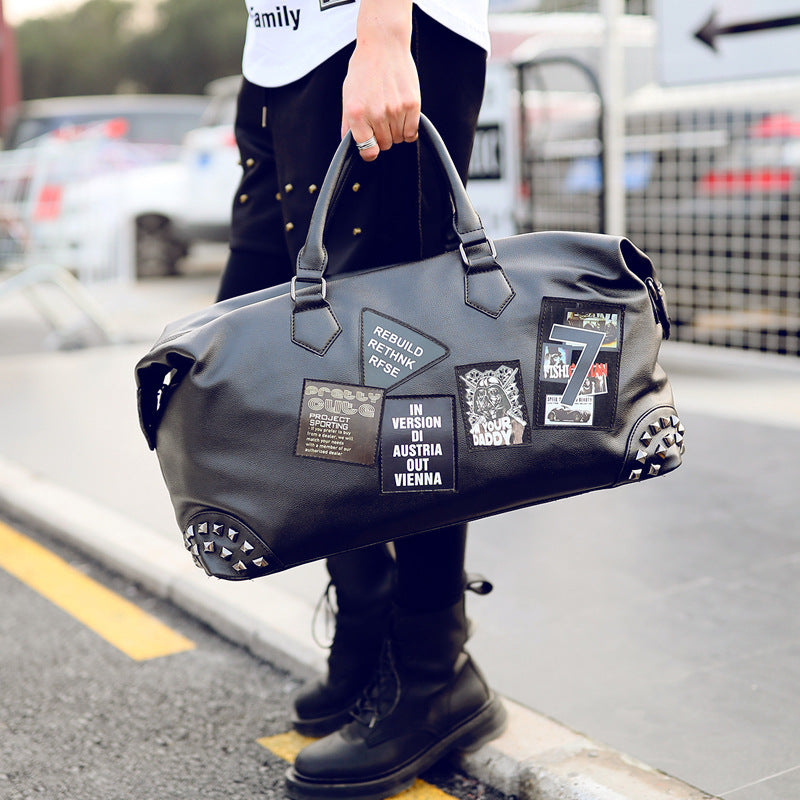 Leather Gym Bag