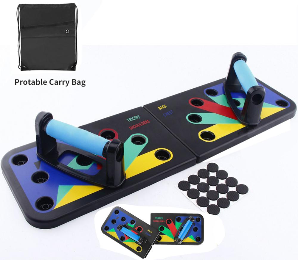 9 In 1 Push Up Rack Training Board ABS Abdominal Muscle Trainer