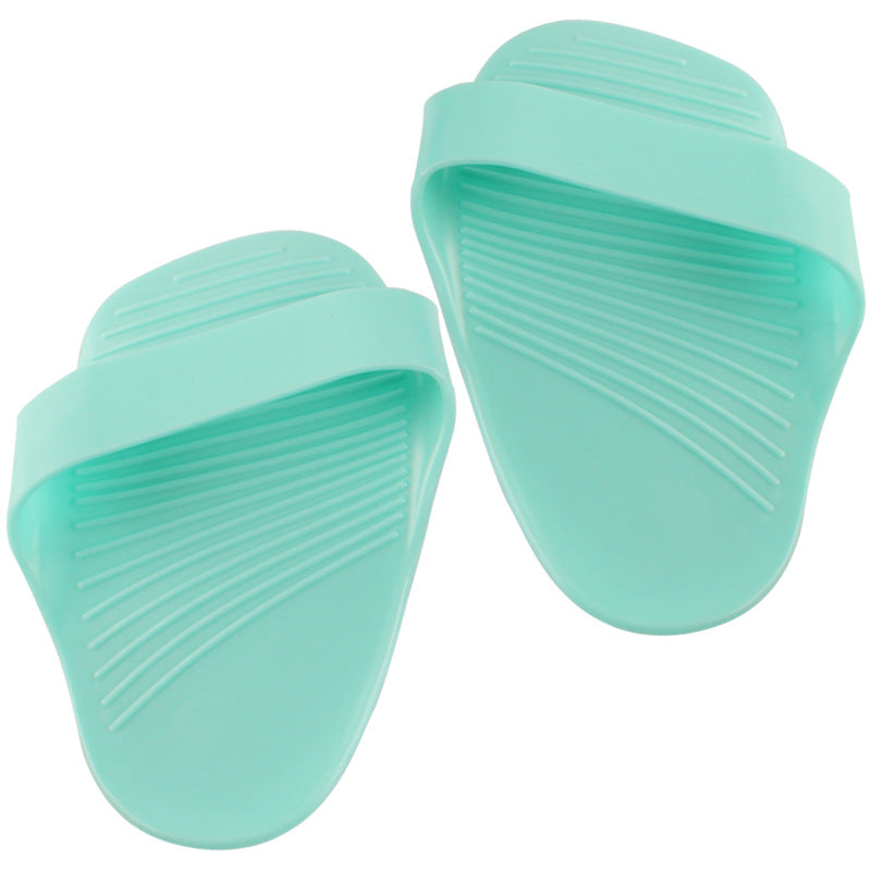 Silicone Hand Protector Sports Fitness Dumbbell Weightlifting Gloves Anti-wear