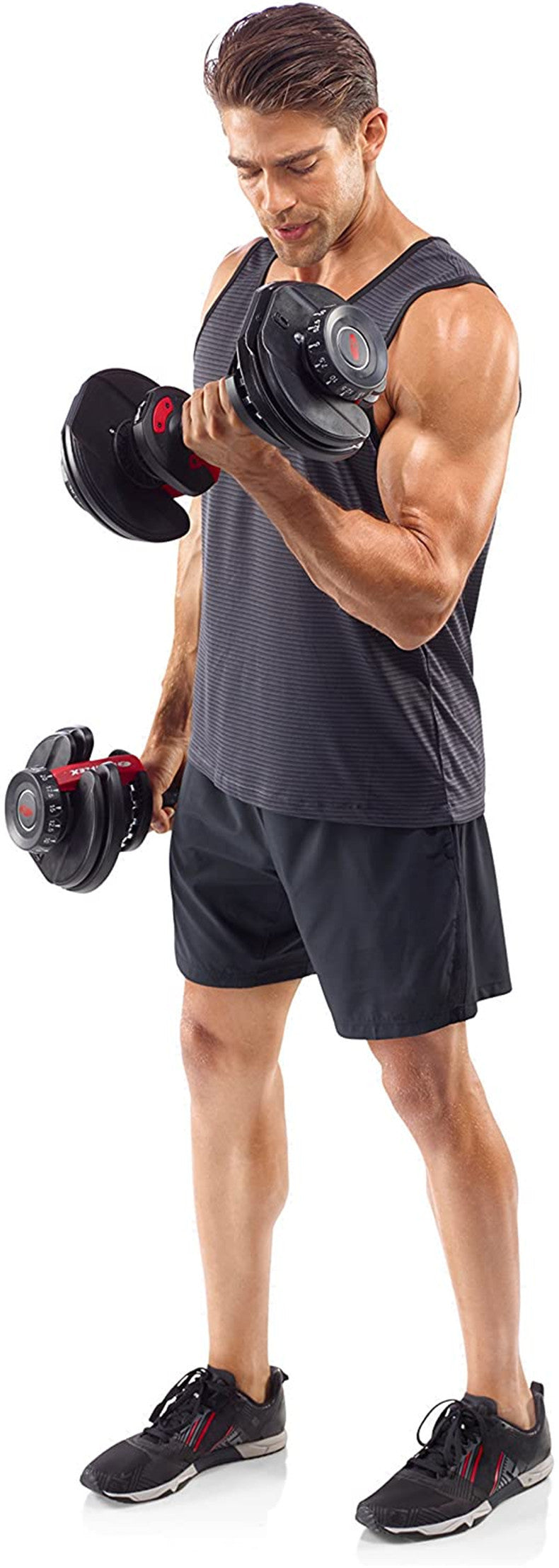 Environmental Protection Material Adjustable Dumbbell Fitness Equipment