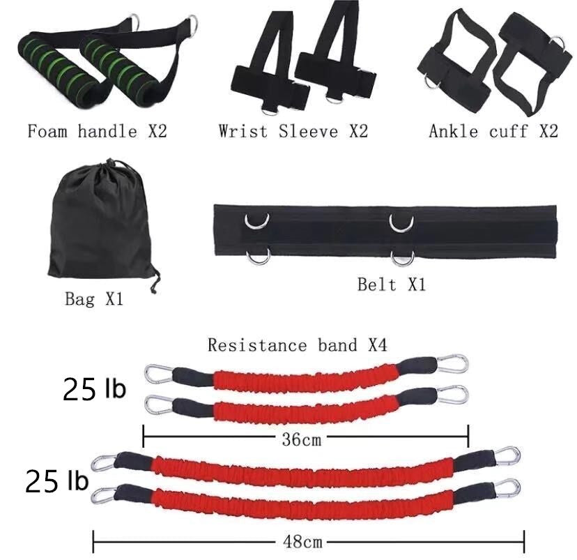 Drawstring Elastic Resistance Band