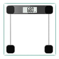 Household Electronic Body Scale With Transparent Tempered Glass Weight