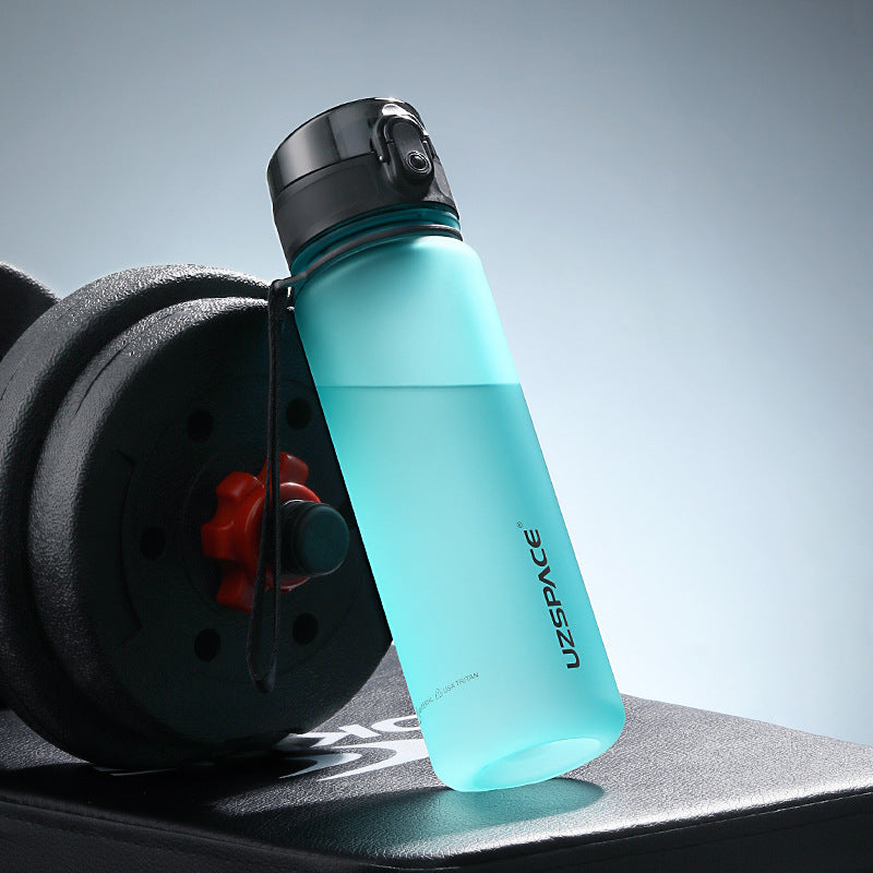 Colorful Sports Water Cup Outdoor Travel Fitness Bottle