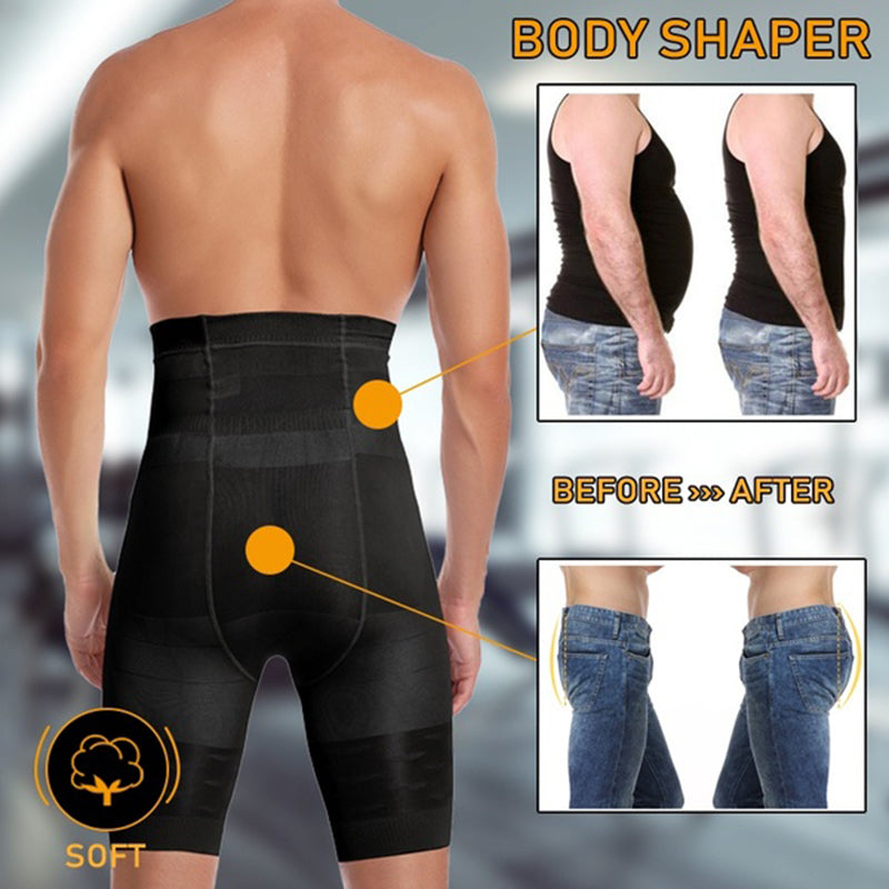 Men Slimming Body Shaper Waist Trainer High